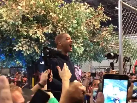 CCXP 2017 | Will Smith se disfarça de orc e surpreende fãs no evento