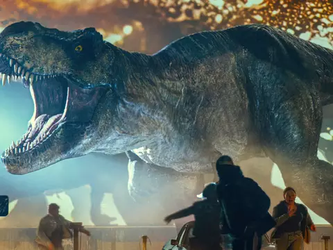 Cena de Jurassic World Domínio (Divulgação)