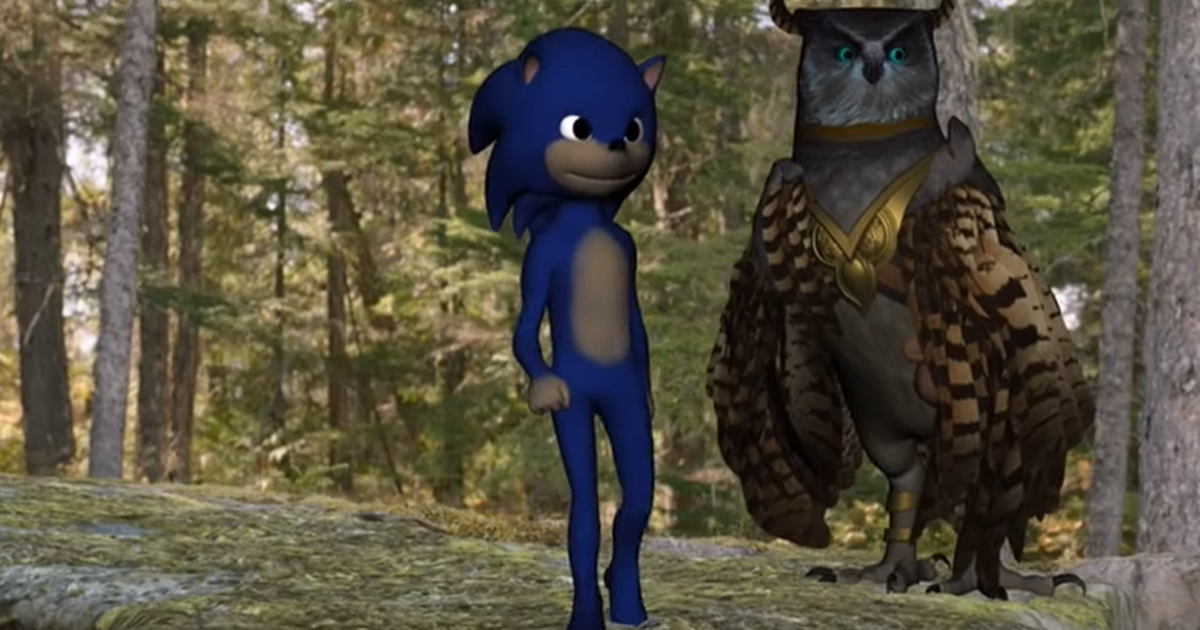 filme do sonic feio