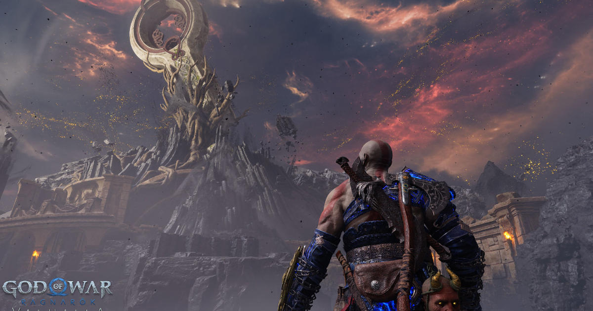 NOVA IMAGEM OFICIAL De God Of War RAGNAROK DEU SPOILER Enorme