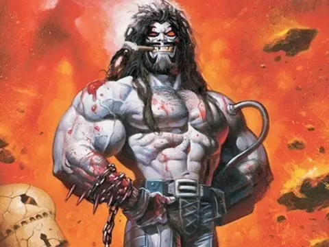 Lobo nos quadrinhos da DC (Reprodução)