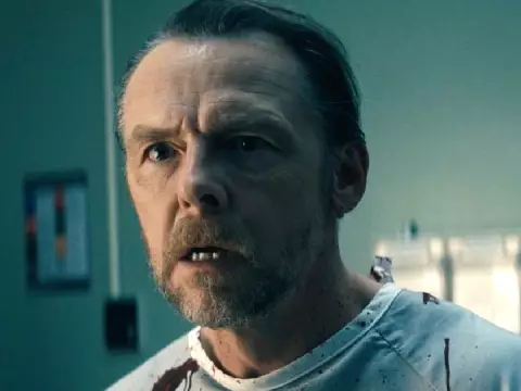 The Boys | Foto de bastidores mostra Simon Pegg explorando poderes