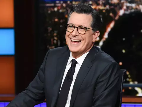 Cena do Late Show with Stephen Colbert (Divulgação)