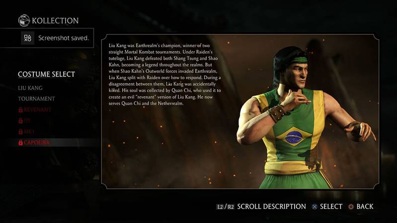 Mortal Kombat X - Mortal Kombat X terá DLC com Kung Lao gaúcho e Liu Kang  capoeirista - The Enemy