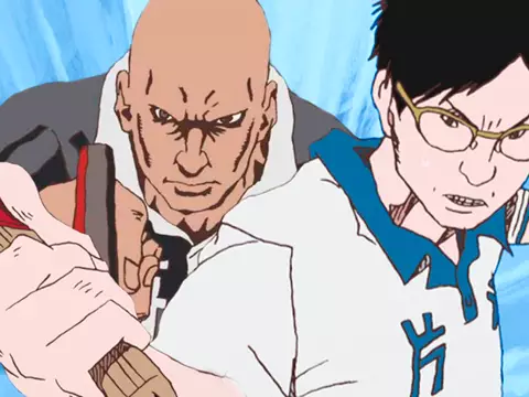 Montagem Omelete do anime Ping Pong/Reprodução