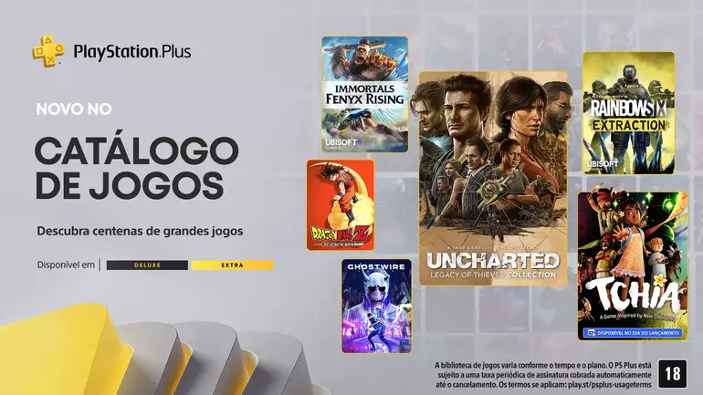 GRANDE ATUALIZAÇÃO PS PLUS DE JULHO! SÓ JOGÃO NO PS4 E PS5! 