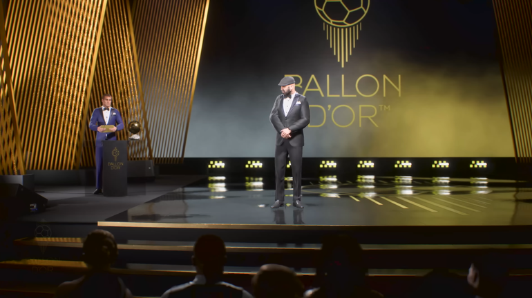 imagem do ballon dor em ea sports fc 24