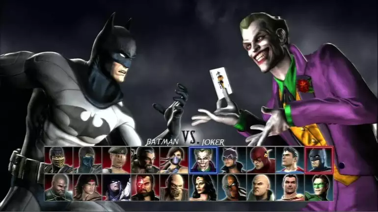 Batman vs. Coringa na seleção.