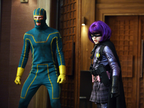 Cena de Kick-Ass (20th Century Studios/Reprodução)