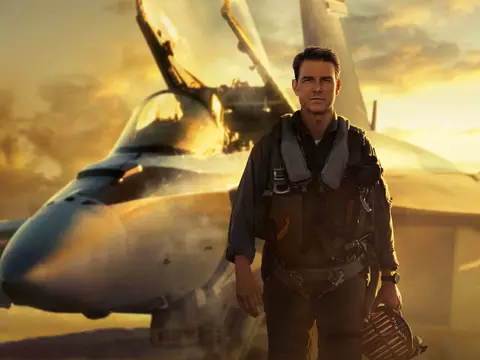 Cena de Top Gun: Maverick (Divulgação)
