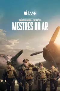 Austin Butler e Callum Turner em Mestres do Ar (Apple TV+/Reprodução)