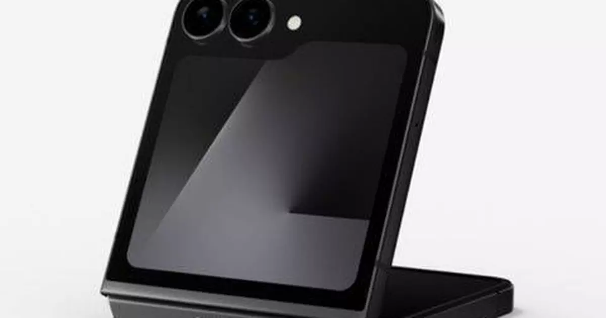 Celular dobrável Samsung