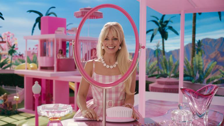 Imagem do filme da Barbie