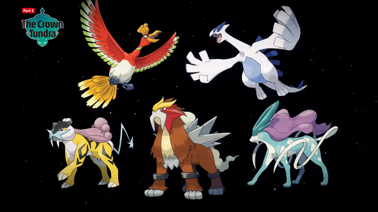 O novo DLC Crown Tundra de Pokémon reimaginou cada um dos pássaros