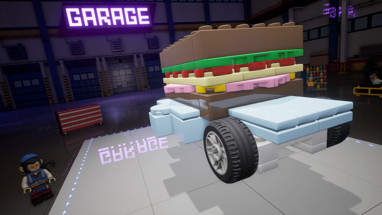 imagem de divulgação de lego 2k drive
