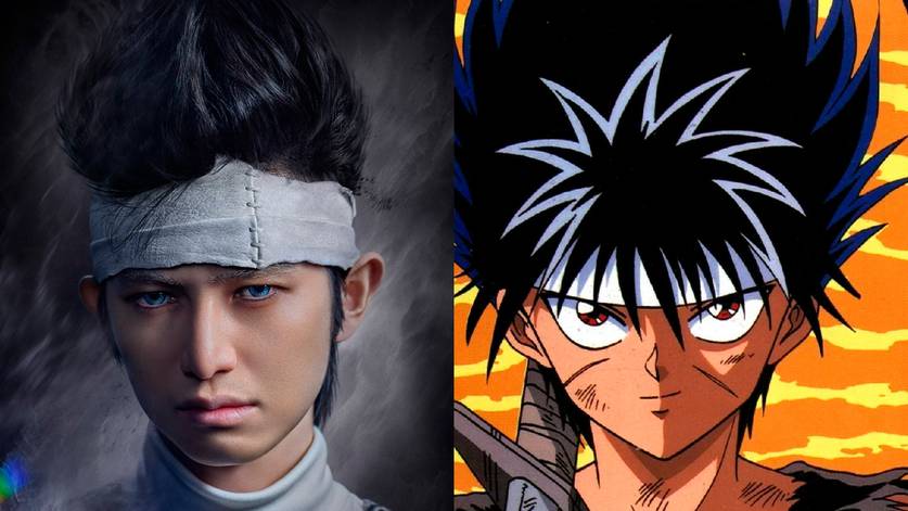 Yu Yu Hakusho: Netflix apresenta o visual de Kurama e de Hiei para série  live-action