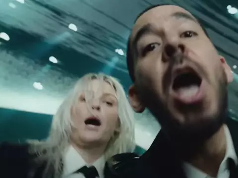 Emily Armstrong e Mike Shinoda (Linkin Park)