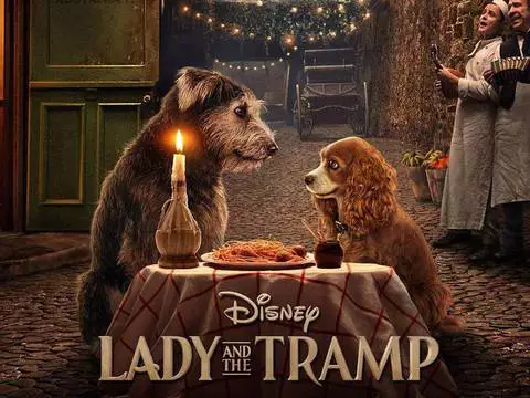 Cena de A Dama e o Vagabundo/Disney/Divulgação