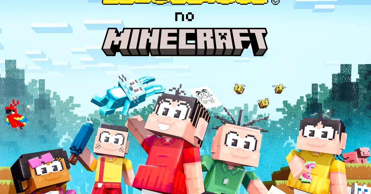 Minecraft receberá skins da Turma da Mônica e fará evento especial