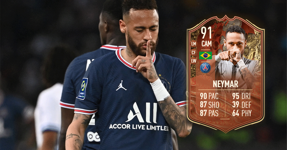 Neymar fica fora dos dez melhores jogadores do Fifa 23