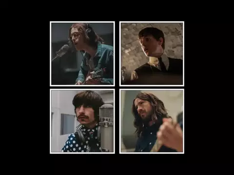 The Beatles | Imagens do set mostram Paul McCartney e George Harrison