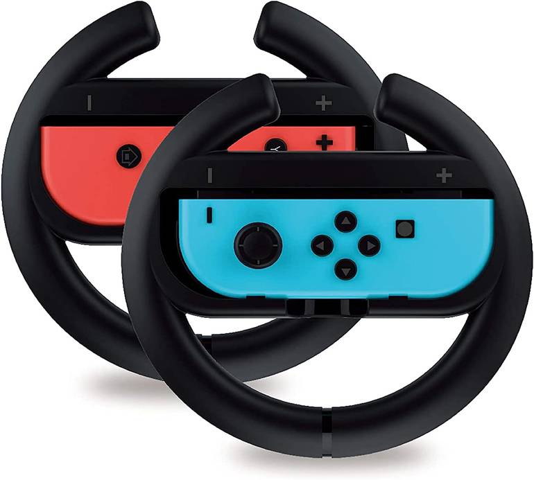 Imagem de controles volante para Nintendo Switch Joy Cons