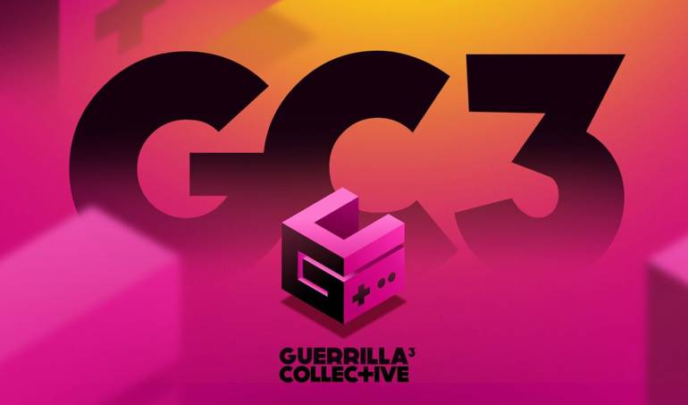 Logo da Guerrilla Collective 2022. 