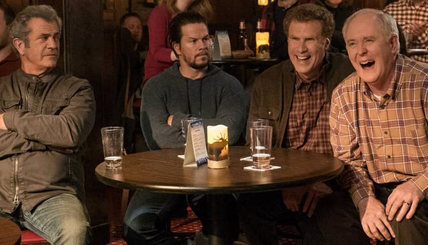 Mel Gibson, Mark Wahlberg, Will Ferrell e John Lithgow em Pai em Dose Dupla 2 