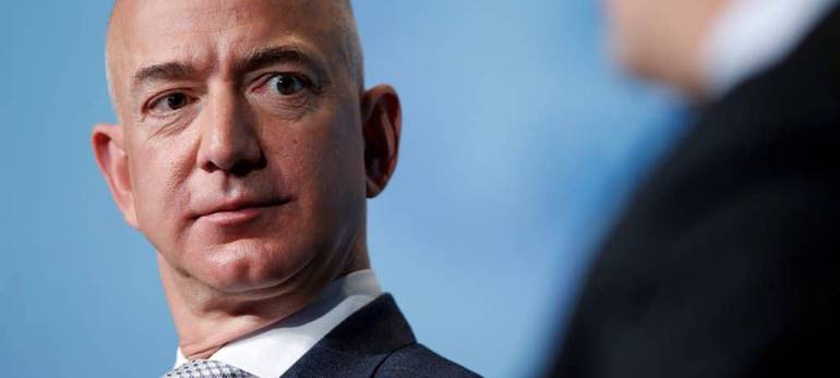 Jeff Bezos, fundador da Amazon.