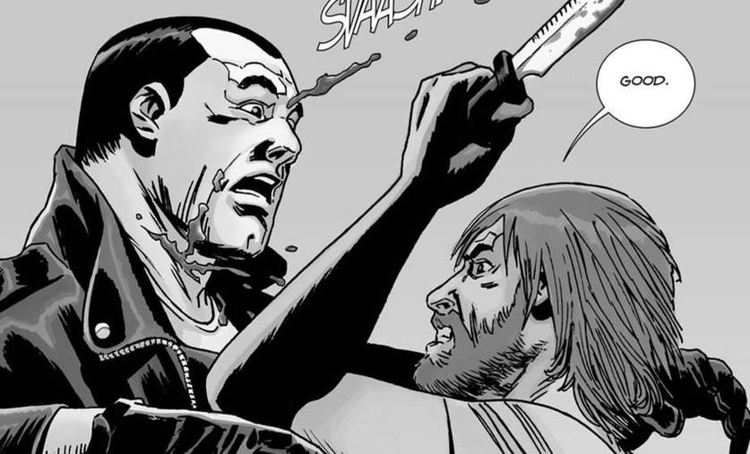 Como foi o Plano de Negan de INFECTAR ARMAS nos quadrinhos de The Walking  Dead?