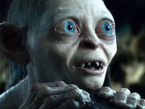 El señor de los anillos | Andy Serkis como Gollum para anunciar el rodaje