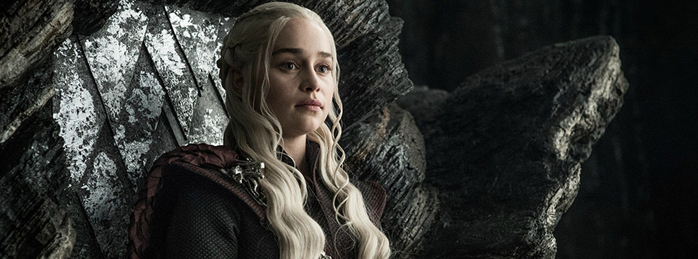 Emilia Clarke em Game of Thrones/HBO