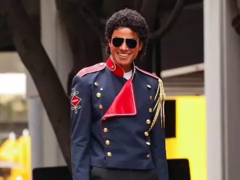 Jafaar Jackson como Michael Jackson (Divulgação)