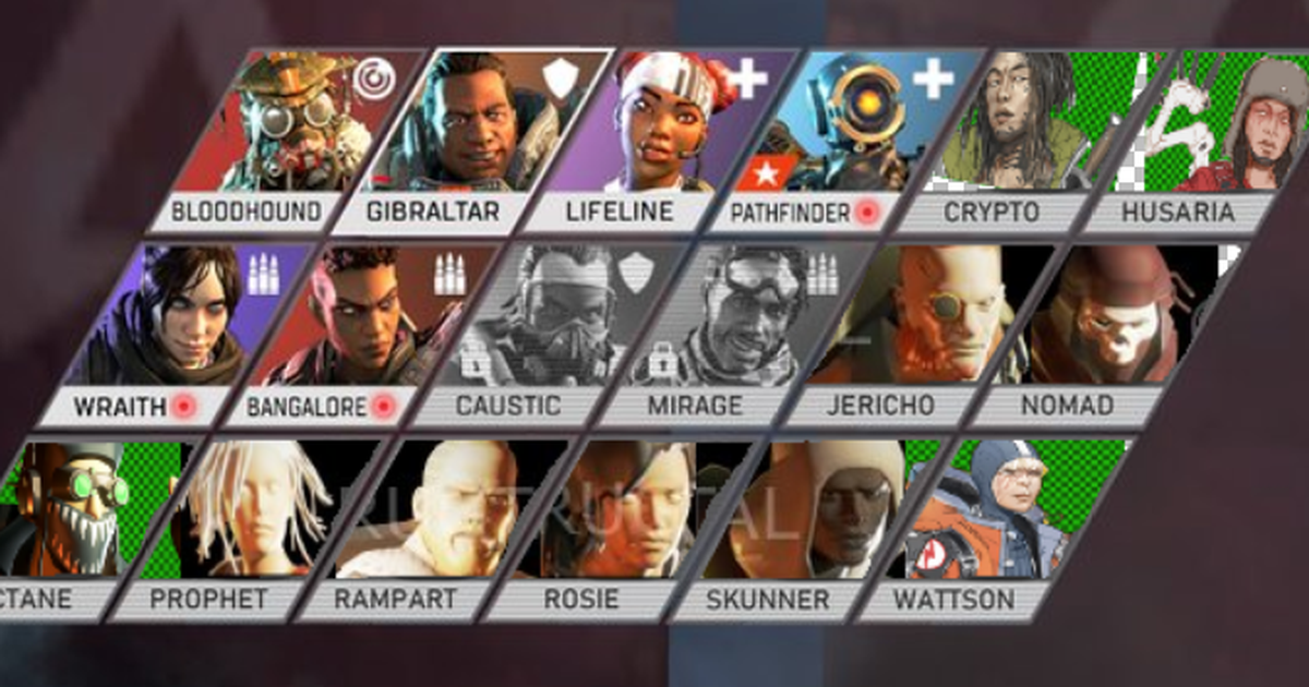 Melhores personagens de Apex Legends