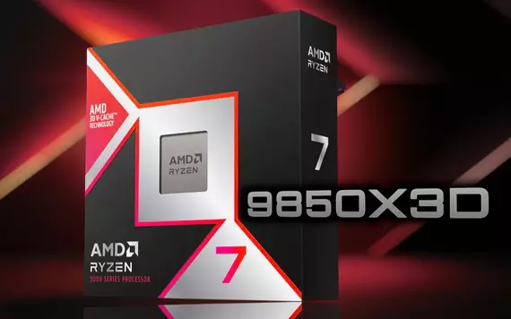 AMD lança nova linha de processadores Ryzen 7 9850X3D em janeiro