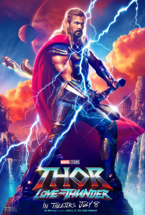 Fã cria belo cartaz de Thor: Love & Thunder