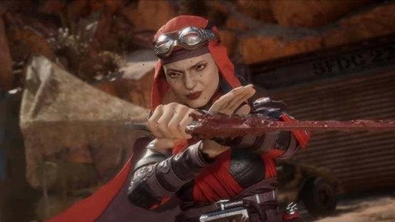 Galáxia Mortal Kombat - As personagens femininas estão com