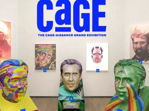 Galeria virtual em homenagem a Nicolas Cage (Lionsgate/Divulgação)