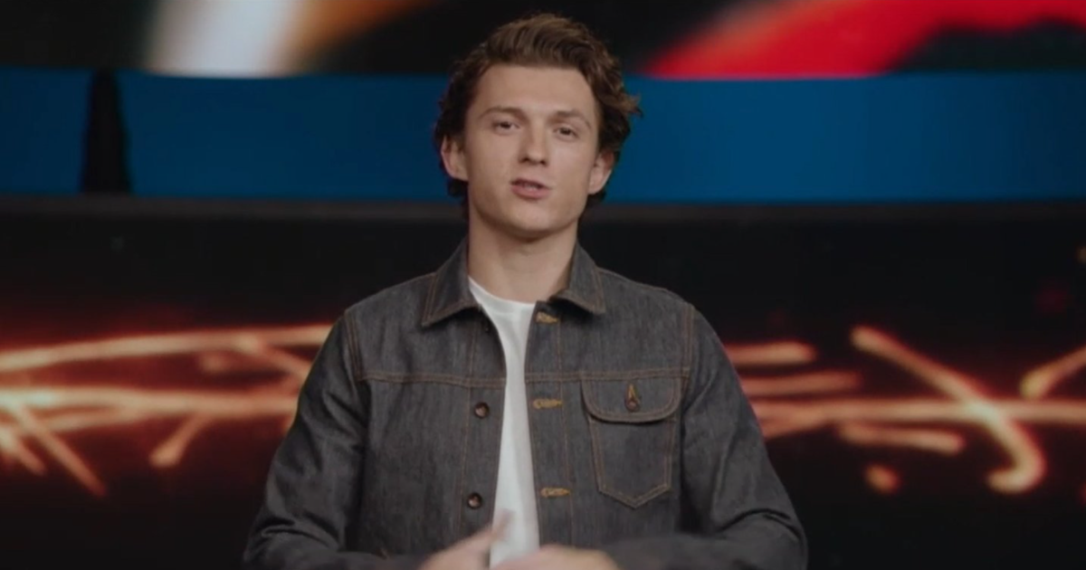 Tom Holland nourrit les théories des fans au CCXP Worlds 21