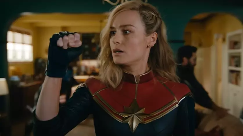 Brie Larson em As Marvels