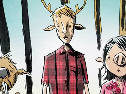 Arte de Sweet Tooth (Vertigo/Divulgação)