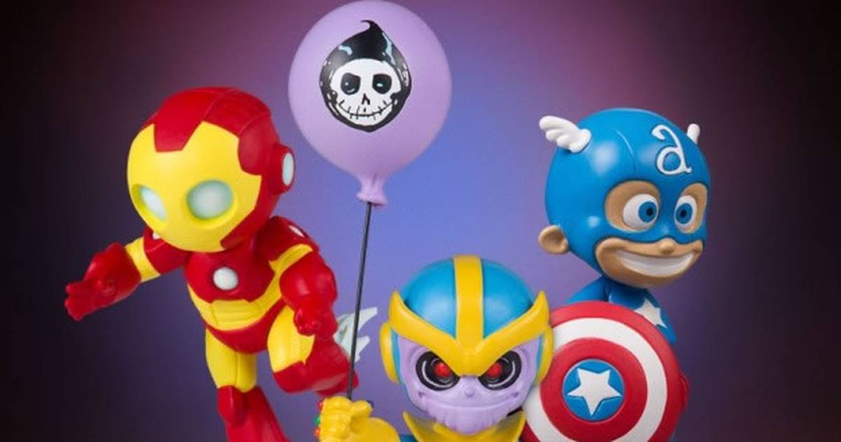 Heróis e vilões da Marvel na versão bebê de Skottie Young ganham estatuetas