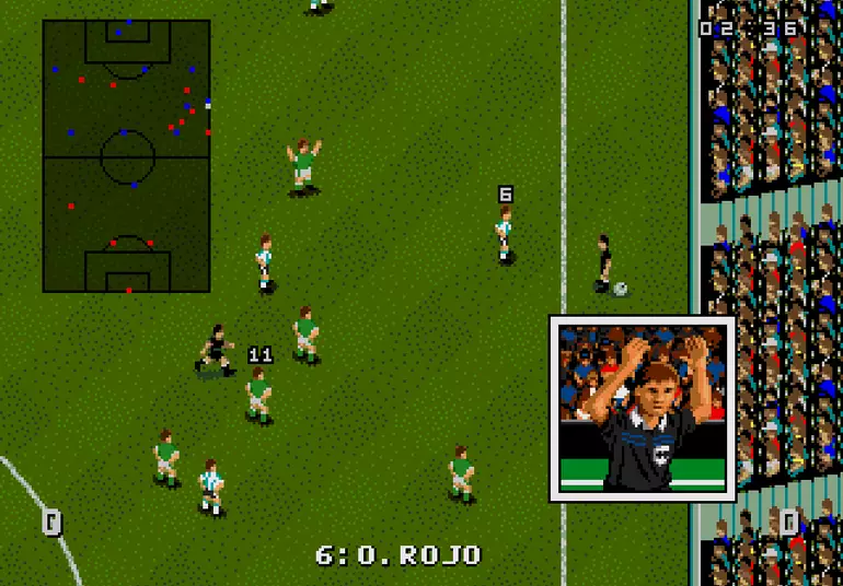 Image from the 1994 World Cup game