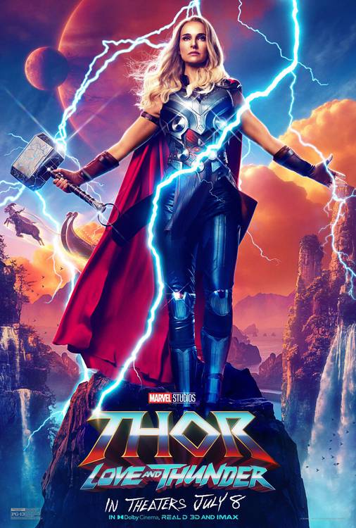 Fã cria belo cartaz de Thor: Love & Thunder