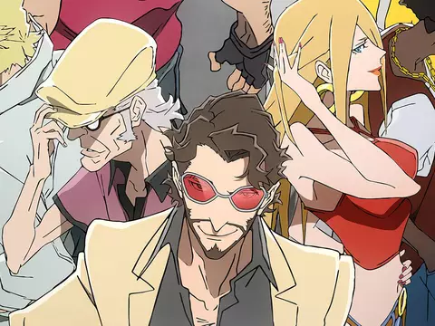 Cartaz do anime Super Crooks (Netflix/Divulgação)