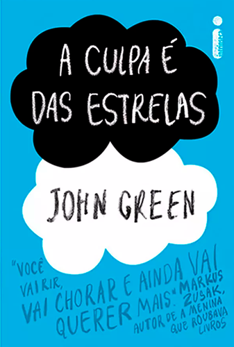 Capa de A Culpa é das Estrelas