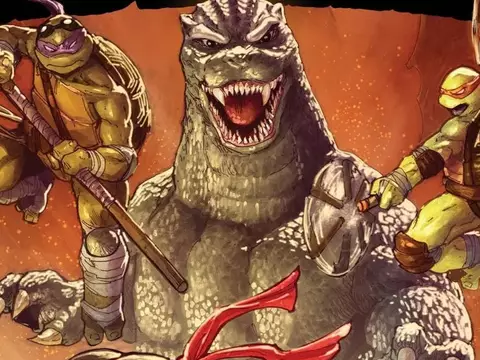 As Tartarugas Ninjas x Godzilla
