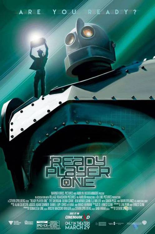 Ready Player One: Jogador 1, Estreia dia 29 de março