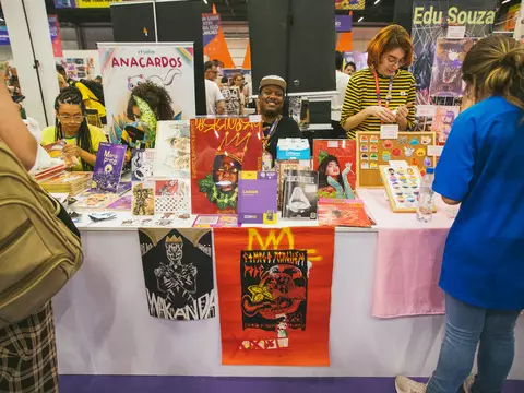 La Cruz expõe seu trabalho no Artist's Valley da CCXP22