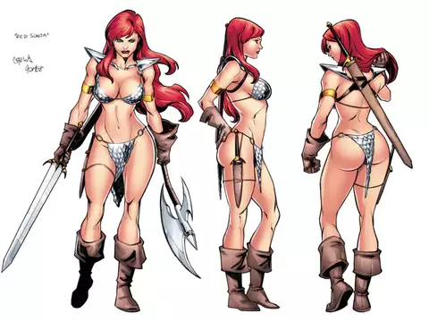 Red Sonja terá nova série - veja os designs da guerreira e a primeira capa